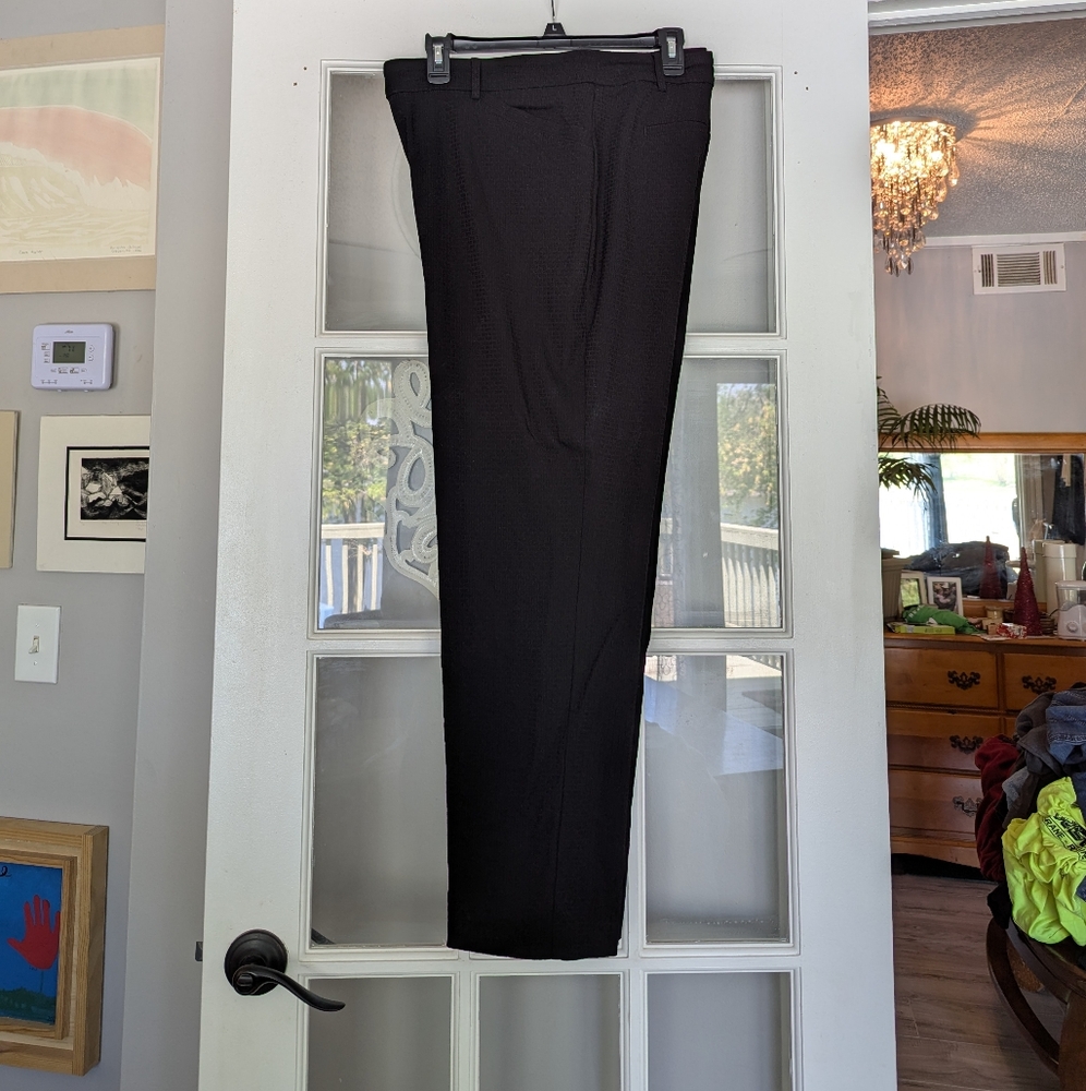 Hilary Radley Black Kinny Pants Women's XXXL Classic Stretch Fit